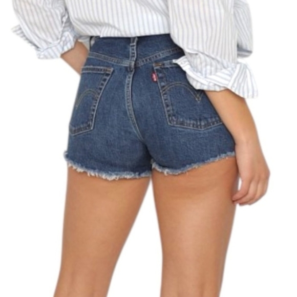 Levi's Pants - Levi’s 501 High Rise Distressed Short Size 30 NWT